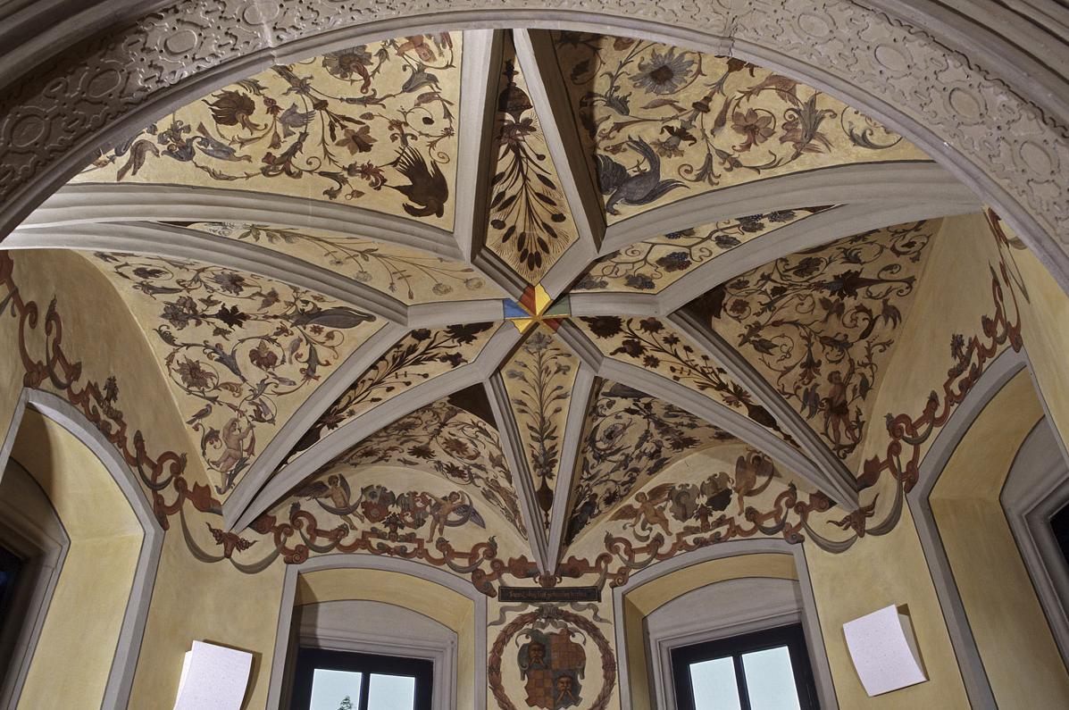 Innenansicht des Turmzimmers, Alte Dekanei, von Kloster Großcomburg