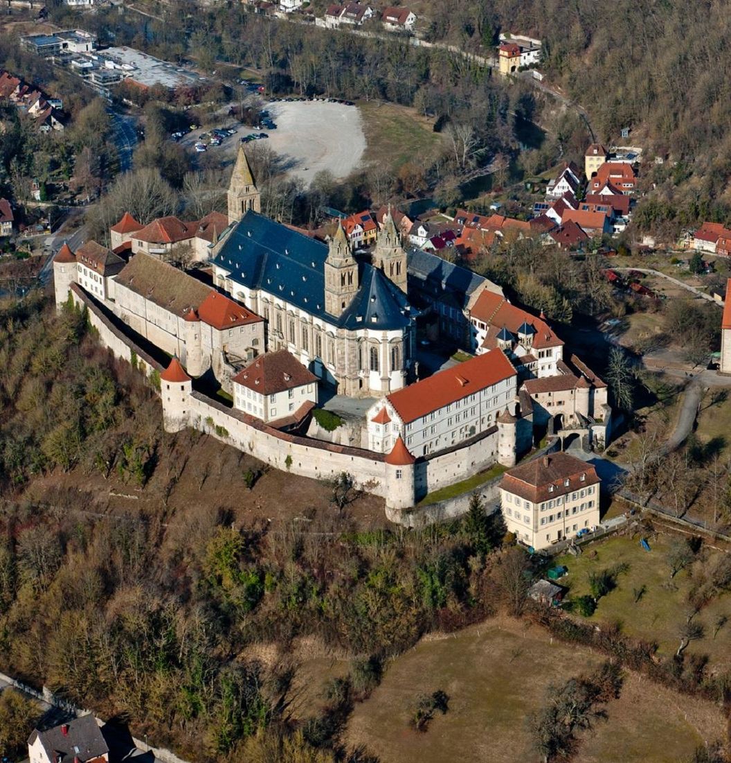 Grosscomburg Monastery, exterior view