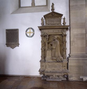 Grabmal des Erasmus Neustetter in der Stiftskirche St. Nikolaus des Klosters Großcomburg