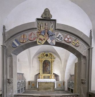 Innenansicht der Josefskapelle von Kloster Großcomburg