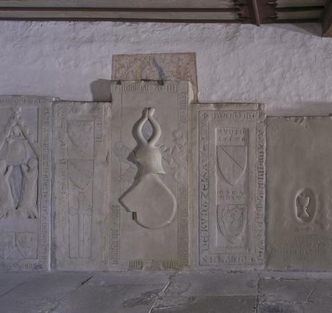 Grabmale im Vorraum der Schenkenkapelle von Kloster Großcomburg