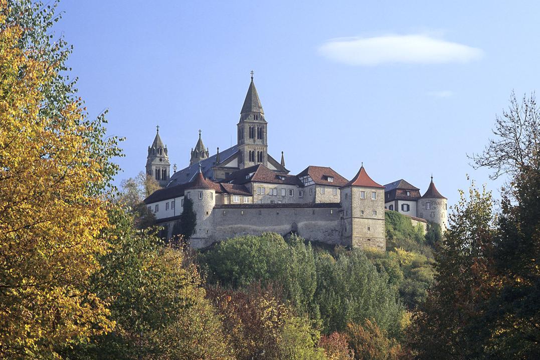 Blick auf Kloster Großcomburg