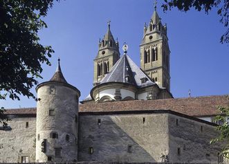 Teil der Ringmauer von Kloster Großcomburg