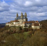 Monastère de Großcomburg; Vue extérieure; l'image: Staatliche Schlösser und Gärten Baden-Württemberg, Arnim Weischer