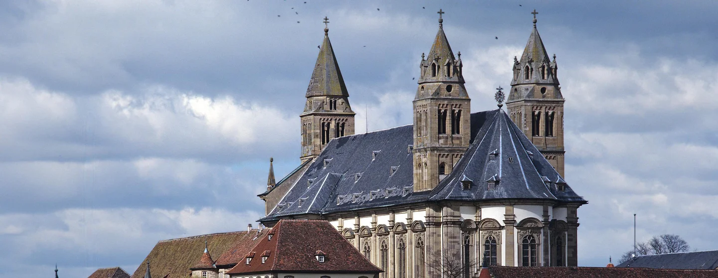 Außenansicht von Kloster Großcomburg