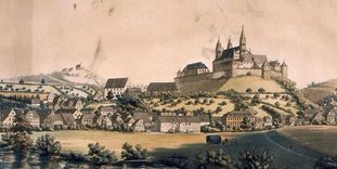 Außenansicht des Klosters Großcomburg