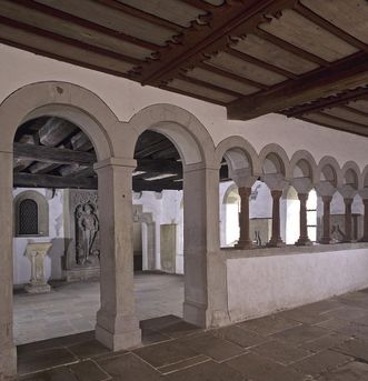 Innenansicht der Schenkenkapelle von Kloster Großcomburg