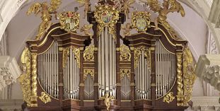 Orgel der Stiftskirche St. Nikolaus des Klosters Großcomburg
