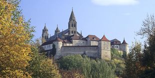 Blick auf Kloster Großcomburg